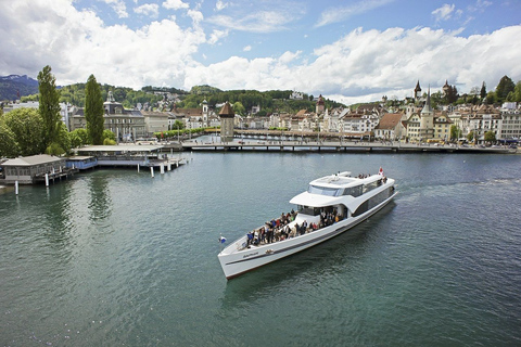 From Zurich: Day Trip to Lucerne with Optional Yacht Cruise Day Trip to Lucerne from Zürich