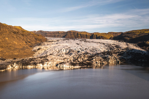 Reykjavik/Sólheimajökull: Caminhada na geleira e escalada no geloCaminhada na geleira e escalada no gelo – encontro em Solheimajokull