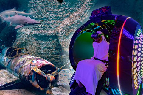 Abu Dhabi - L'aquarium national et le jeu Pixoul VR