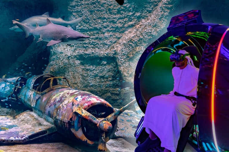 Abu Dhabi - L'aquarium national et le jeu Pixoul VR
