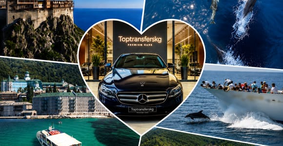 From Thessaloniki: Mount Athos Cruise & Ammouliani Free Time