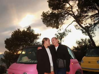 From Nice: Follow a guide in an electric car along the French Riviera!