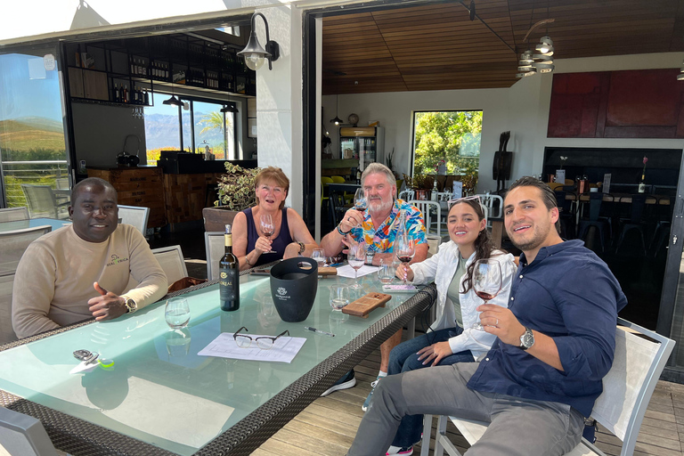 Il tram del vino di Franschhoek e l&#039;esperienza della città di Stellenbosch