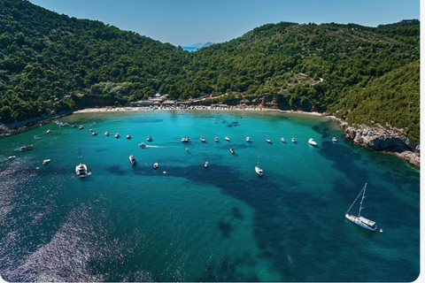 دوبروفنيك - جولة خاصة لمدة نصف يوم بالقارب الشراعي إلى جزر إلافيتي