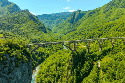 From Tivat: Montenegro Canyons and National Parks Day Trip From Tivat Centar 2: Black Lake, Durmitor, Djurdjevića Tara