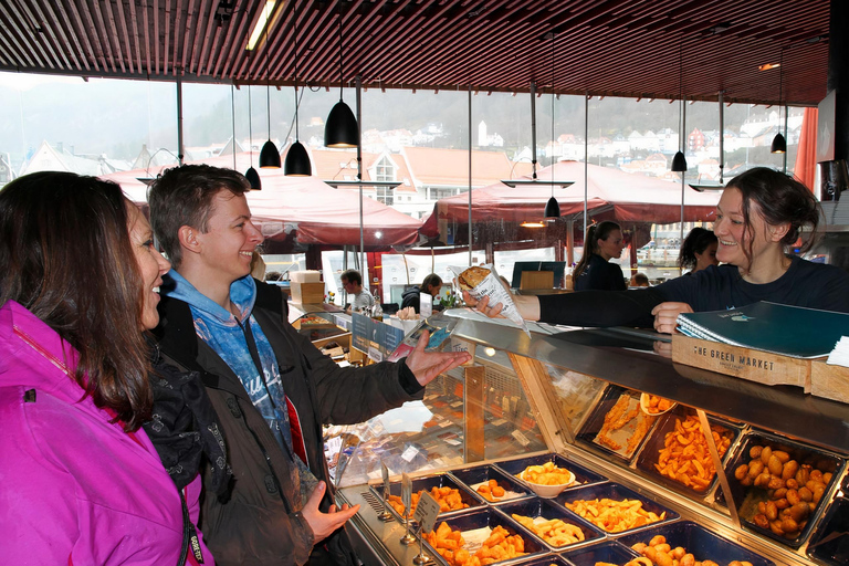 Bergen: Wandeling door eten en cultuur