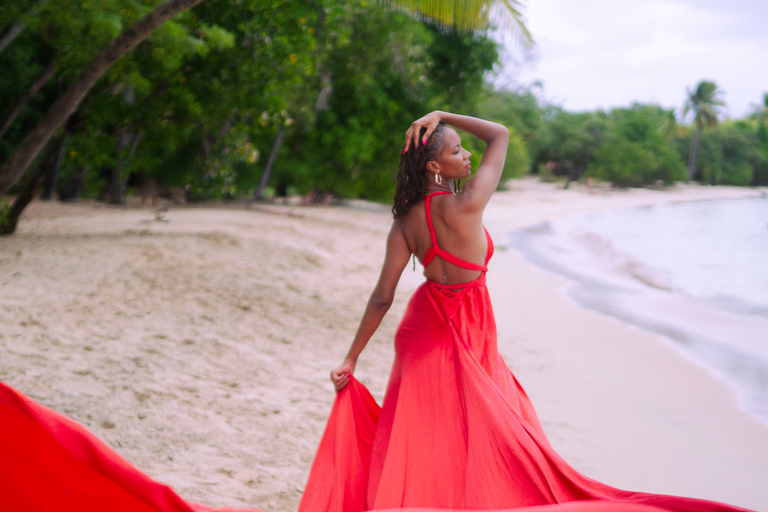 Fotografering i spektakulära klänningar på de vackraste stränderna 972