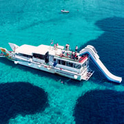 Split: Blue Lagoon, 3-Island Cruise with Mediterranean Lunch