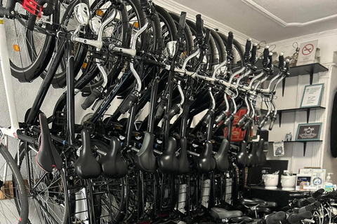 Choose a bicycle and make your own tour in Budapest-24 hrs