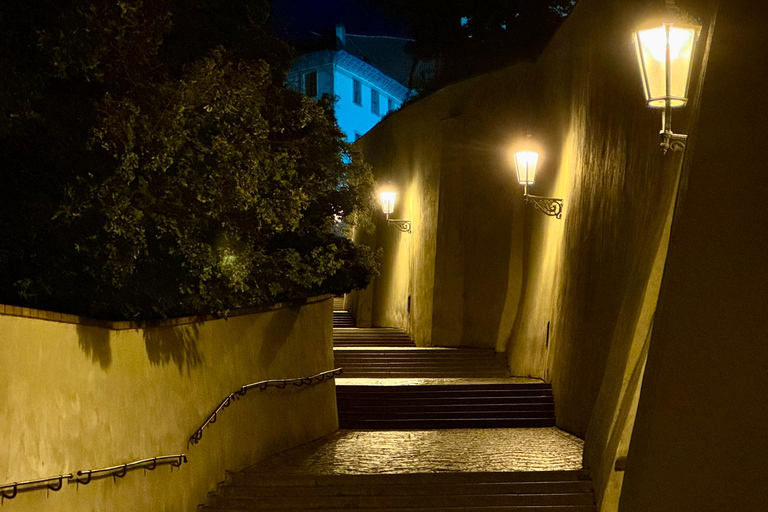 Prague: VIP Prague Castle Night Walk with Panoramic Views VIP Prague Castle Night Walk with Panoramic Views (German)