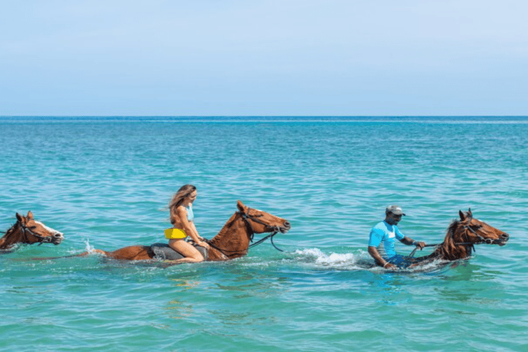 ATV, Bamboo Rafting & Horseback Ride Tour From Montego Bay ATV, Bamboo Rafting & Horseback Ride Combo