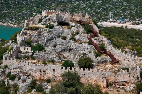 Kaş: Kekova Blue Cruise with Sunken City and 5 Swim Stops