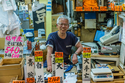 Tokyo : visite à pied de 90 minutes du marché aux poissons de Tsukiji