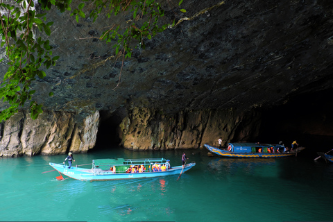 Phong Nha Cave & Paradise Cave: Guided Tour Boat & Explore Group Tour with Drop-Off in Hue