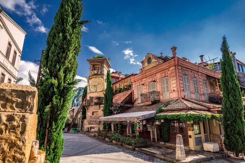 Tbilisi: Old & New City Guided Tour with 15 Tastings & Wine Private