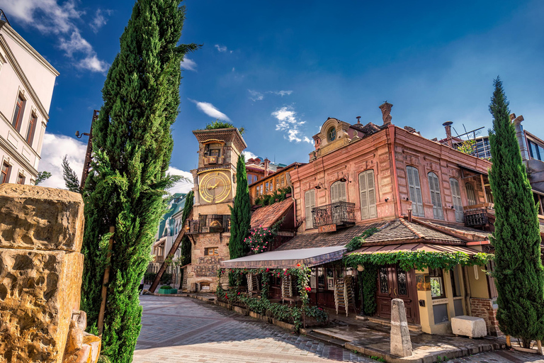 Tbilissi : Visite guidée de l&#039;ancienne et de la nouvelle ville avec 15 dégustations et du vin