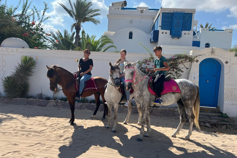 Djerba: Lezione di equitazione per principianti per adulti e bambini.