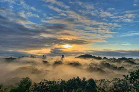 From Flores: Tikal Sunrise Extended Private Tour