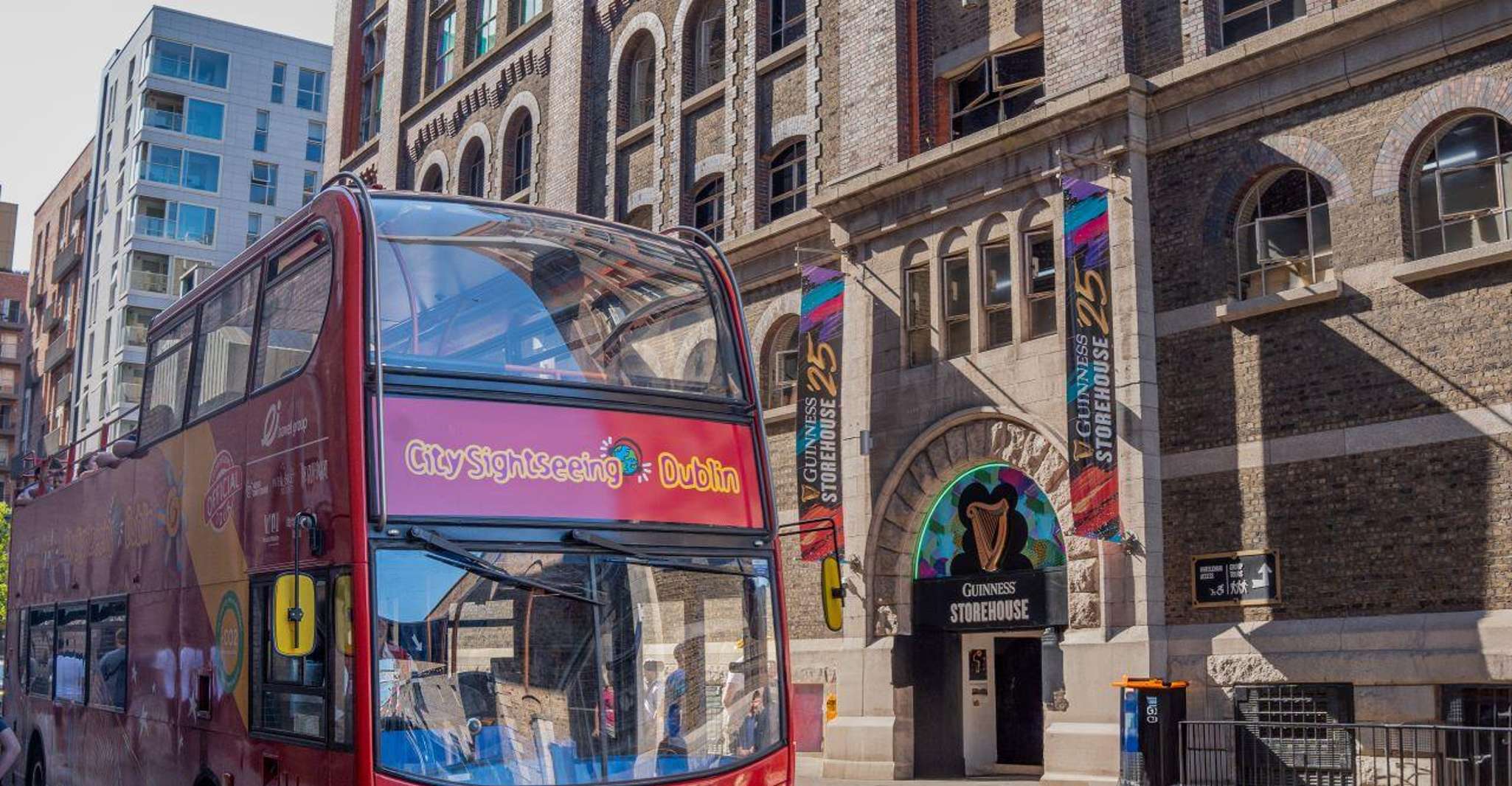 Dublin: City Sightseeing Hop-On Hop-Off Bus Tour
