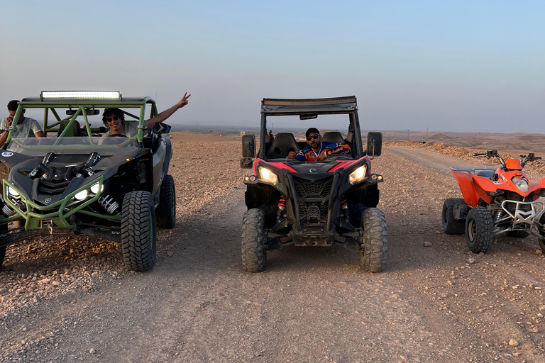Buggy Marrakech: Tour in buggy nel deserto di Agafay e spettacolo con cena1 Buggy ( 1 ora ) per 2 persone senza cena