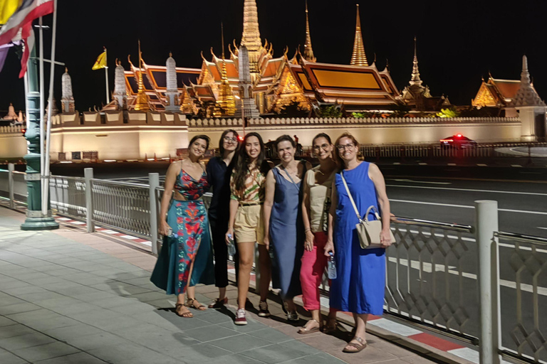 Tour di Bangkok in Tuk Tuk con servizio di prelievo in hotel e cena