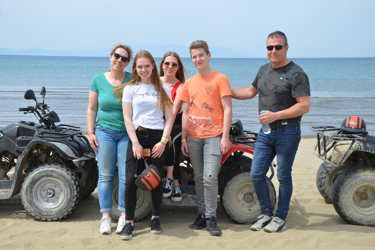 Kusadasi: Quad & Buggy Safari at Pamucak Beach Family Buggy For 3 Person