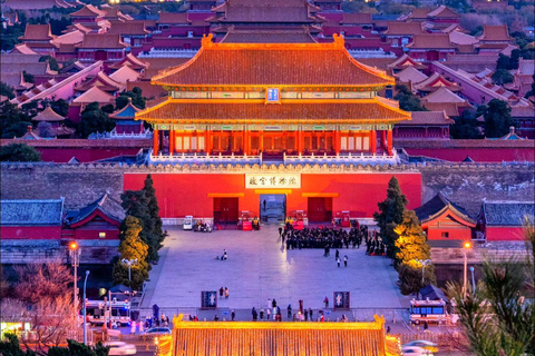 Beijing Jingshan Park Ticket: Full Forbidden City View Beijing: Panda Pavilion Admission Ticket