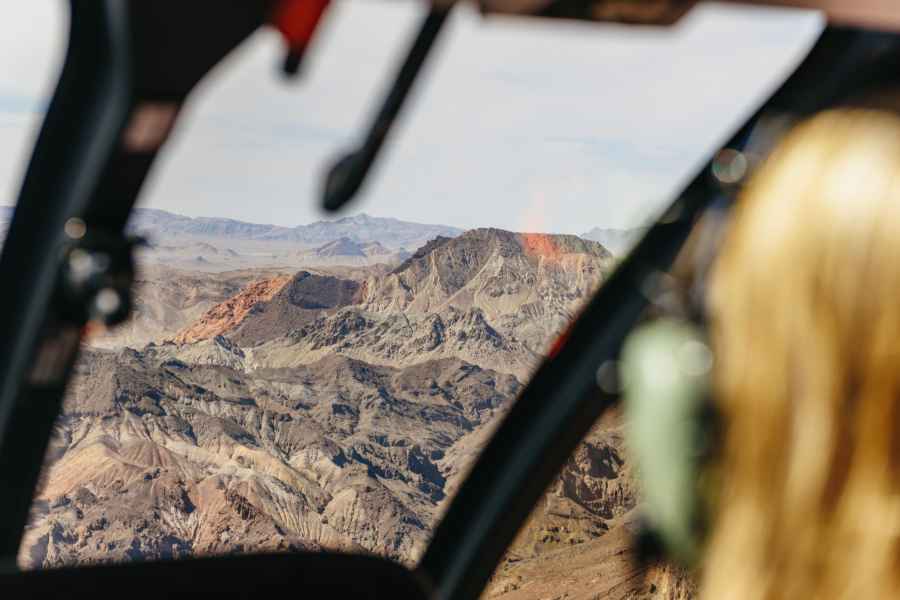 Ab Las Vegas: Grand Canyon Helikopter-Tour mit Champagner