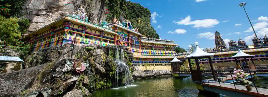 Kuala Lumpur : grottes de Batu, grottes de Ramayana et chutes de Kanching