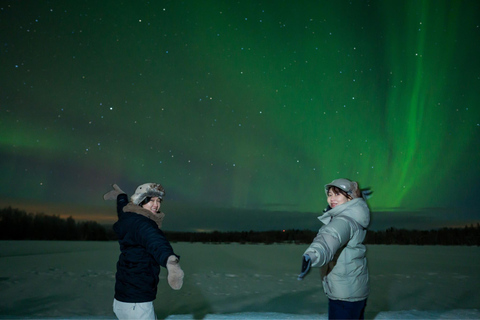 Rovaniemi: wycieczka na zorzę polarną z gwarantowanymi widokami