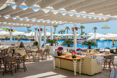 Baku:Private Amburan Beach Club Day Trip with Hotel Transfer