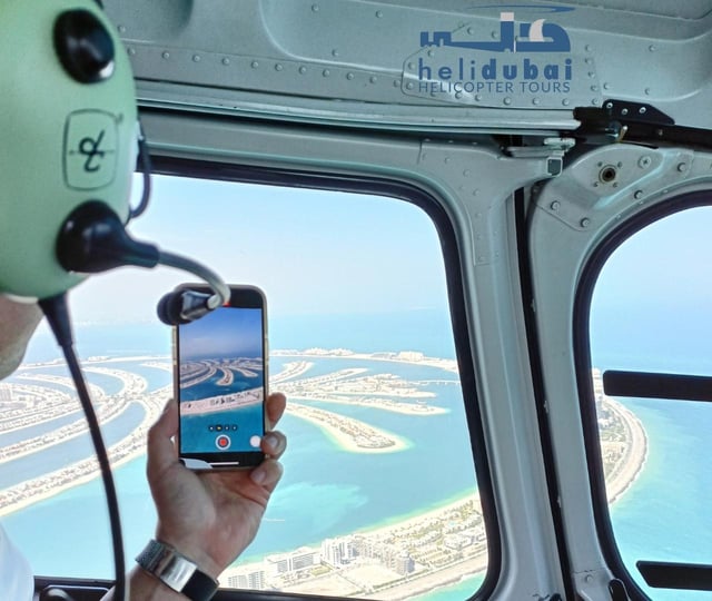 Dubaï : aventure en hélicoptère au-dessus de Palm Jumeirah