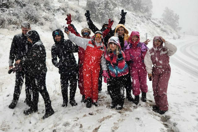 Desde Santiago: Excursión Panorámica a la Nieve en la Región de Farellones.Santiago: Visita panorámica