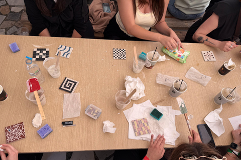 Thessaloniki: Ceramic Mosaic Coaster workshop