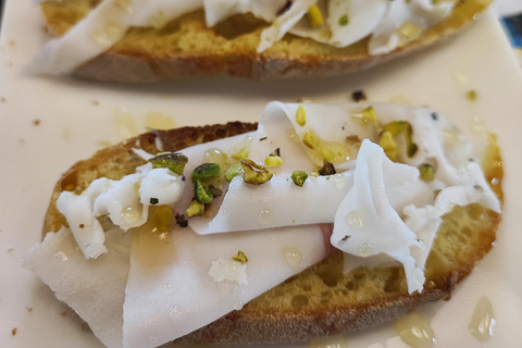 Dégustation de vins sur le versant sud de l'Etna