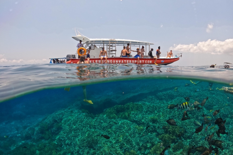 Van Lembongan: dagtrip met 3 snorkelplekken naar Penida