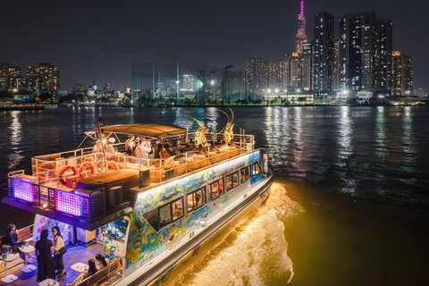 HCM: Saigon River Sightseeing Cruise with Live Music River seat
