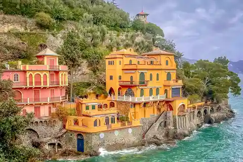 De Gênes à Portofino avec chauffeur local et photographe