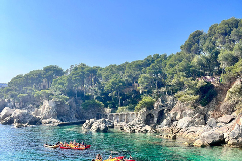 From Barcelona: Costa Brava Kayak & Snorkel Tour with Picnic From Barcelona: Costa Brava Kayaking and Snorkeling Day Trip