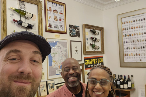 Paryż: Degustacja wina z 6 winami i deską serów