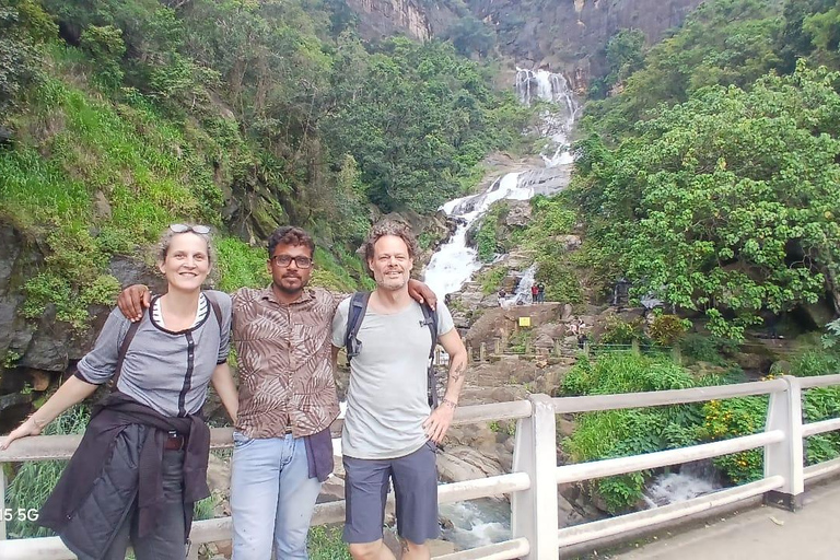 ELLA Lipton Seat Tea Test & Pluck 9Arch, Waterfalls, & Food Lipton's Seat, Little Adam Peak, 9 Arch, Ravana Waterfalls