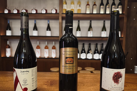 Malia: Cellar Wine Tasting with a Sommelier 8 Greek Wines