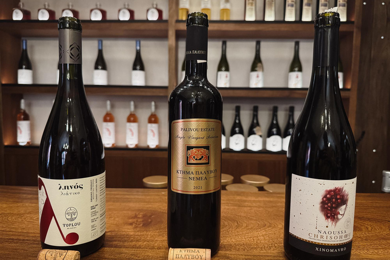 Malia: Cellar Wine Tasting with a Sommelier 8 Greek Wines