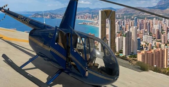Alicante: Helicopter flight over the Costa Blanca