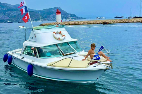 Private Luxury Boat Tour on a Day Cruiser – Nice/Monaco Cruise - 2h30