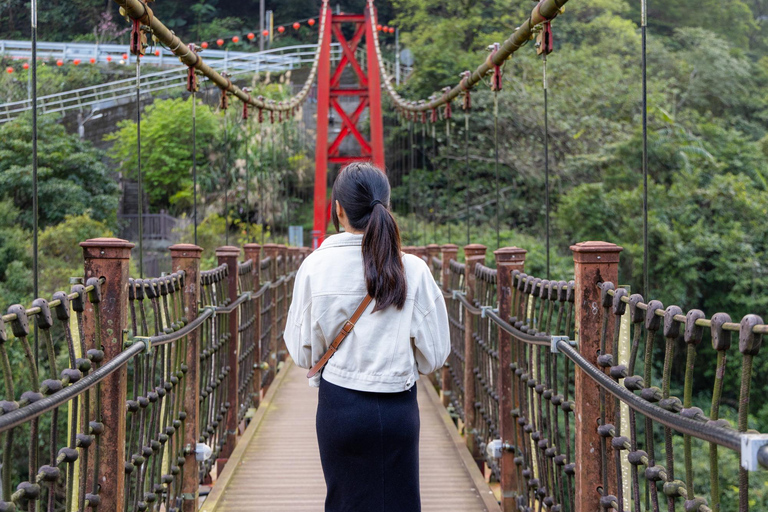 Taipei: Wulai Hot Spring, Waterfall, Cable Car & Old Street Join-in Tour (with Public Hot Spring Bath)