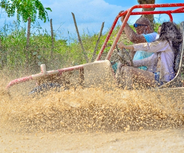 Punta Cana: Passeio Eco-Amazing Buggy Extreme com serviço de busca no hotel