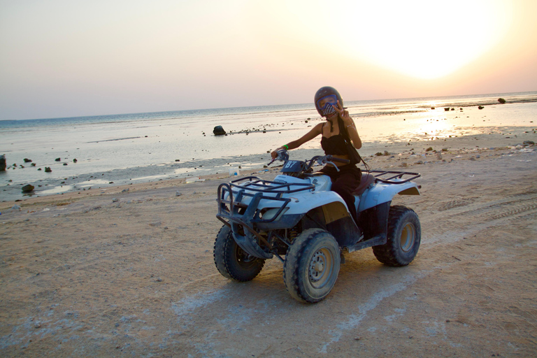 Hurghada: Sunrise Quad Bike & Blue Lagoon with Breakfast 2H Sunrise Quad Bike with Breakfast