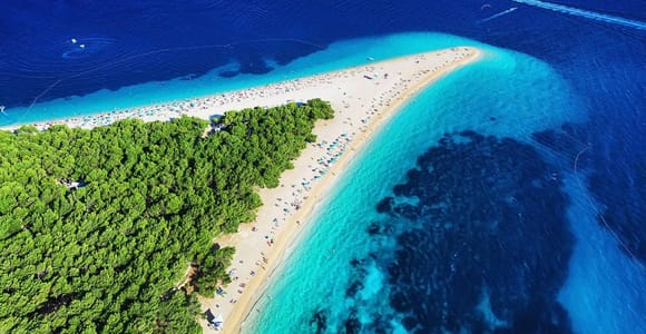 From Split: Golden Horn Beach, Vidova Gora & Olive Oil