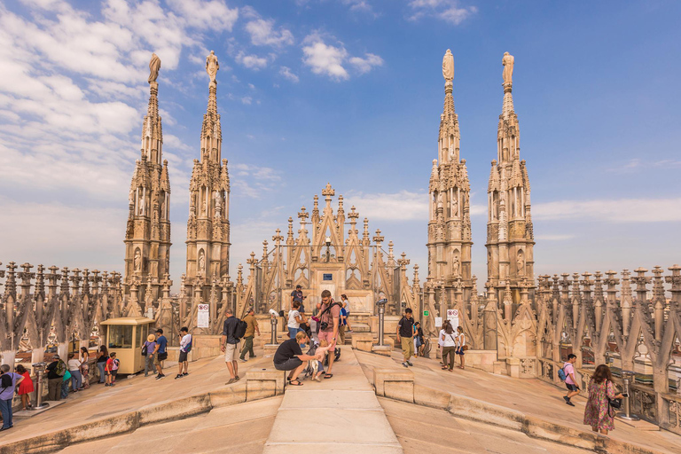 Milan: Guided Cathedral Tour with Rooftop Terraces Access